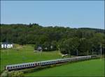 The IR 112 Luxembourg City - Liers is running through Wilwerwiltz on August 19th, 2012.