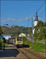 The IR 115 Liers - Luxembourg City is running through Michelau on October 10th, 2012.