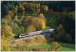 . 3013 is hauling the IR 116 Luxembourg City - Liers through Lellingen on October 22nd, 2013.