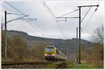 . 3015 is heading the IR 114 Luxembourg City - Liers between Lellingen and Wilwerwiltz on December 1st, 2013.