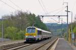. The IR 110 Luxembourg City - Liers is arriving in Wilwerwiltz on April 26th, 2014.
