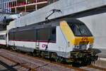 CFL locomotive 3018 is ready at Luxembourg station to begin the farewell journey of the Series 3000 through the country of Luxembourg. June 23, 2026