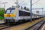 CFL locomotive 3018 has arrived in Wasserbillig with its train. Farewell run of the CFL Series 3000 on June 23, 2026