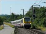 3019 running through the nice countryside near Lellingen.