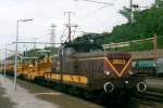 Caterpillar train with 3603 at the helms passes Esch-sur-Alzette on 20 May 2004.