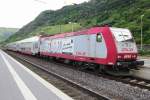 CFL 4014 advertises museums in Luxemburg while standing in Cochem on 2 July 2013.

