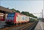. 4001 pictured with a special train in Wiltz on July 111th, 2013.
