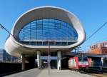 . The station Belval Université photographed on January 31st, 2014.