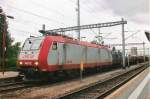 On 31 May 2010 CFL 4013, hauling a steel train bound for Germany, pauses at Wasserbillig. 