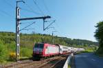 . 4020 is heading the IR 3735 Troisvierges - Luxembourg between Drauffelt and Enscherange on May 18th, 2014.