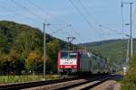 . 4007 is hauling the IR 3741 Troisvierges - Luxembourg City through Erpeldange/Ettelbrück on October 4th, 2014.