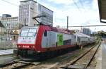 On 2 June 2010 CFL 4019 stands in Luxembourg Gare Centrale.