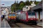 Z 2019 and 4014 photographed in Wiltz on May 18th, 2011.