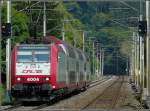 4004 climbs the ramp between Mertert and Manternach on August 10th, 2009.