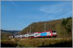 4017 is pushing the IR 3710 Luxembourg City - Troisvierges in Drauffelt on November 21st, 2011.