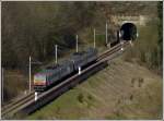A Z 2000 double unit is running between Wiltz and Merkholtz on April 16th, 2012.
