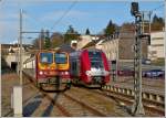 Z 2016 and Z 2215 pictured together in Wiltz on April 12th, 2012.