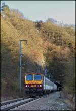 . Z 2000 double unit is running through Michelau on February 21st, 2013.