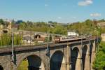 . Z 2019 photographed on the Clausen viaduct in Luxembourg City on April 16th, 2014.
