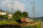 . Z 2011 is running between Lintgen and Mersch on August 1st, 2014.