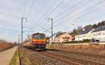 . Z 2020 is running as RB 3638 Diekirch - Luxembourg City through Rollingen/Mersch on March 8th, 2015.