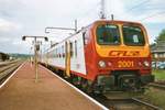 CFL 2001 stands in Athus on 23 July 1998.