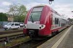 On 29 April 2018, CFL 2222 stands in Wasserbilig. 