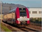 Z 2206 is running between Diekirch and Ettelbrck on November 23rd, 2011.