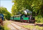 . A steam train is entering into the station of Fond de Gras on June 2nd, 2013.