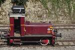 Ex-CFL 33 stands at Fonds-de-Gras with the Luxembourgian museum railway Train 1900/AMTF and is seen on 20 August 2023.