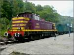 The heritage shunter engine 856 pictured in Fond de Gras on September 13th, 2009.