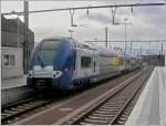 A SNCF local train is entering into the station of Luxembourg City on January 20th, 2007.