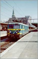 The SNCB 2323 in Luxembourg.