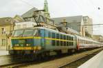 NMBS 2007 at Luxembourg Gare Central on the evening of 1 June 2009.