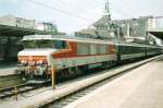 On 21 July 1997, SNCF 15018 stands in Luxembourg Gare Central.

