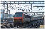 . The Sybic BB 26152 is hauling the EXP (TER) 296 Basel - Luxembourg City (former EC 296 Basel - Bruxelles Midi) into the station of Luxembourg City on December 16th, 2013.