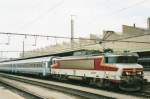 Scanned picture of SNCF 15005 in Luxembourg Gare Centrale on 19 May 2004.