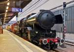 . The steam engine 5519 photographed in Luxembourg City on October 5th, 2014.