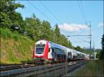 . The IR 3818 Luxembourg City - Gouvy is arriving in Wilwerwiltz on July 25th, 2013.