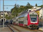 A special train arrives at the station of Wiltz on Jluy 22nd, 2008.