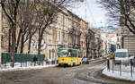 Tatra tram KT4SU 1136 on route 2. Taken on January 15, 2024 on Petro Doroshenko Street.
In total, several trams were modernized in the second half of the 2010s. However, after the purchase of trams from Berlin, the need for such repairs disappeared, ...