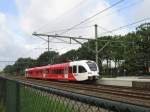 Arriva 371 stands at Zevenaar on 31 August 2014.