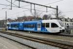 Arriva 414 'THORBECKE' leaves Zwolle for Emmen, 15 March 2015.