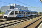 Arriva 33 makes a test ride at Hengelo on 21 September 2016.