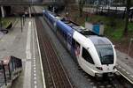 Top shot on Arriva 387 at Nijmegen-Heyendael on 26 December 2020.