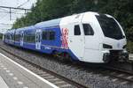 Arriva Limburg 450 'Kasteel Hoensbroek' quits Schin op geul with a regional service to Maastricht on 19 August 2026.
