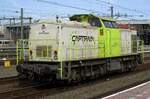 Solo ride for Captrain Benelux 203-101 through Rotterdam Centraal on 26 March 2017.
