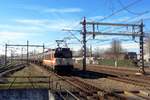 Woerden saw on 28 February 2019 ex-LOCON 1828 with a tank train passing by from Kijfhoek to Bad Bentheim via Utrecht, Amersfoort and Deventer.