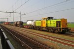 Rail Feeder 23 enters Lage Zwaluwe on 23 July 2016.