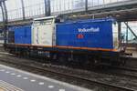 TOM, a.k.a. Volker rail 203-1 stands at Amsterdam Centraal on 14 April 2022.